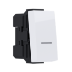 ^MODYS PUSH BUTTON SWITCH WHITE 1 M. 1P 10A 250VAC IP20