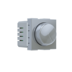 ^ MODYS ROTARY 2-WAY DIMMER LED (7-110W) 2ΣΤ. 250VAC IP20 SILVER