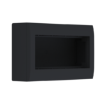 ^ WALL MOUNTING BOX 2M IP20 MAT BLACK