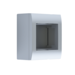 ^ WALL MOUNTING BOX 2M IP20 SILVER