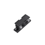 BLACK STRAIGHT CONNECTOR FOR 4 WIRES