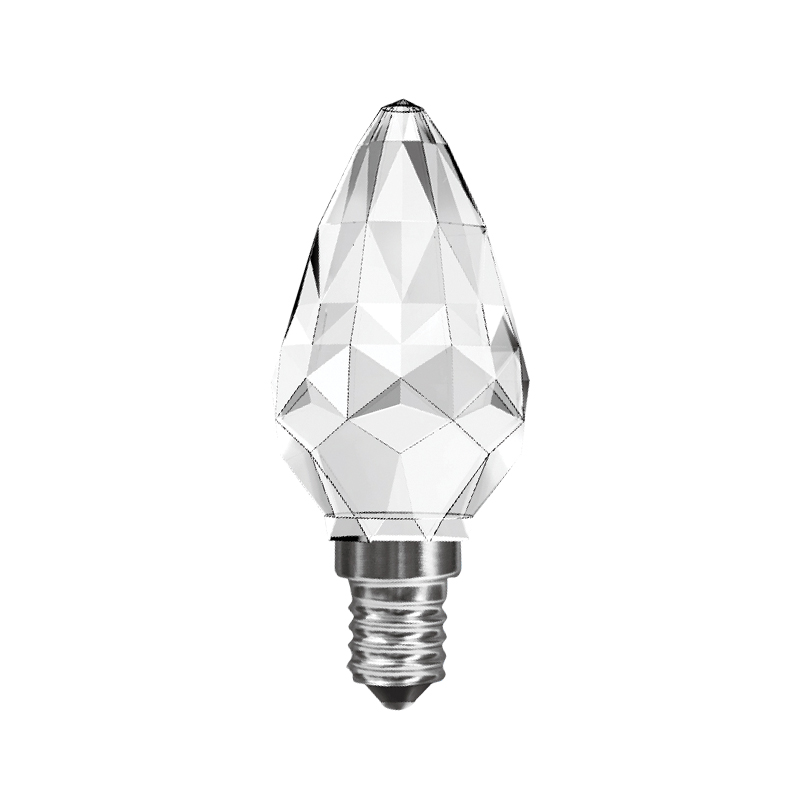 Ampoule LED E14 AC85 265V COB, projjecteur 15W, lampe pour la