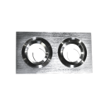 SPOT 2XGU10 172X92X20mm