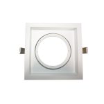 ΣΠΟΤ ΧΩΝΕΥΤΟ AR111 ΛΕΥΚΟ ΤΕΤΡΑΓΩΝΟ