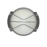 BULKHEAD GREY  IP45  Ε27 100W