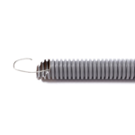 CORRUGATED CONDUIT GREY+WIRE D20/100