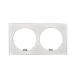 CONSOLE II SILVER RECTANGLE EMPTY