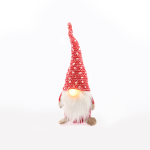 ^ "XMAS FABRIC GNOME" WW 1 LED LIGHTS IP20 BAT (2xCR2032) 10x8x33cm