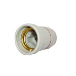 Porcelain lamp holder E-27 1/8