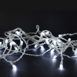 300LED STRING LIGHTS PER 5cm WHITE ADAPTOR 31VDC & CONNECTABLE MAX 2 SETS IP44 3m TRANSPARENT CABLE