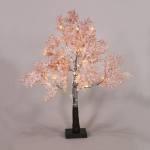 ^ “SNOW FLOWER TREE” 29 WW LED LIGHTS IP20 3xAA H:60CM BASE: 10x10CM