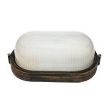 BULK HEAD Ε27 192mm RUST WITHOUT GRID