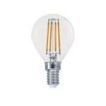 LED FILAMENT E14 G45 4W 4000K 230V AC 490LM RA80 30000H 360°