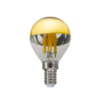 LED FILAMENT E14 DIM G45 GOLD 5W 2700K 230V AC 620LM RA80 30000H 180°