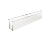 MAGNETIC RECESSED TRACK 48V DC 2M MATTE WHITE