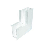 MATTE WHITE 90° INNER CORNER FOR MAGNETIC RECESSED TRACK