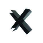 MATTE BLACK CONNECTOR "+" FOR MAGNETIC SURFACE/PENDANT TRACK