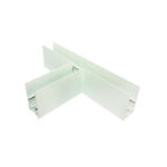 MATTE WHITE CONNECTOR "T" FOR MAGNETIC SURFACE/PENDANT TRACK