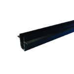 MAGNETIC TRIMLESS TRACK 48V DC 1M MATTE BLACK