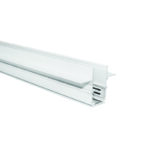 MAGNETIC TRIMLESS TRACK 48V DC 3M MATTE WHITE