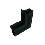 MATTE BLACK 90° INNER CORNER FOR MAGNETIC TRIMLESS TRACK
