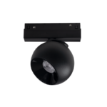 MATTE BLACK MAGNETIC SPOT 48V DC 12W 3000K 1000LM 36° OSRAM RA90 Φ100*134MM