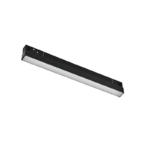 MATTE BLACK MAGNETIC LINEAR 48V DC 10W 3000K 800LM 110° OSRAM RA90 L300MM