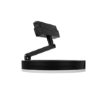 PHASE OUT MATTE BLACK MAGNETIC LUMINAIRE 48V DC 12W 3000K 650LM 90° OSRAM RA90 Φ200*33MM