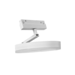 PHASE OUT MATTE WHITE MAGNETIC LUMINAIRE 48V DC 12W 3000K 650LM 90° OSRAM RA90 Φ200*33MM