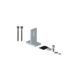 INSTALLATION BASE OF PV PANEL ON INDUSTRIAL ROOFTOP TYPE T SET WITH SCREWS