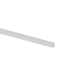 ^ CABLE TRUNKING 12X12mm WITHOUT ADHESIVE TAPE WHITE WITH DOUBLE LOCK
