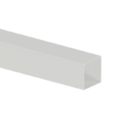 ^CABLE TRUNKING 60X60mm WITHOUT ADHESIVE TAPE WHITE WITH DOUBLE LOCK