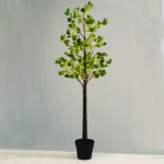^EUCALYPTUS LEAF TREE 210 WW LED ADAPΤ:4,5V IP44 H:150cm POT 5m ΚΑΛ ^