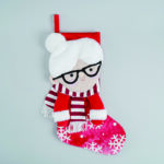 CHRISTMAS STOCKING (GRANDMOTHER) 33*5*48cm