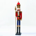 ^ΚΑΡΥΟΘΡΑΥΣΤΗΣ ΒΑΣΙΛΙΑΣ ΜΕ ΧΡΥΣΟ ΣΚΗΠΤΡΟ Υ180cm^