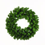 CHRISTMAS WREATH PVC 76CM DIAM.