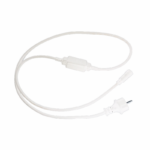 PLUG LEAD WHITE CABLE & CONNECTOR FOR MOTIF LED 2-WIRE ROPE LIGHT, IP44, 1.5m
