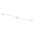 CABLE WHITE CONNECTOR FOR MOTIF 2-WIRE ROPE LIGHT (1 TO 1), IP44, 0.5m