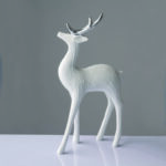 ΔΙΑΚΟΣΜΗΤΙΚΟ RESIJ ΕΛΑΦΙ ΛΕΥΚΟ  16x7x31cm