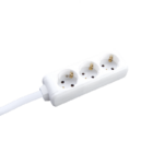 MULTISTRIP 3 SOCKETS WITH CHILD PROTECTION NO SWITCH 16A IP20 WITH CABLE H05VV-F 3x1.5mm2/3m