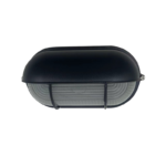BULKHEAD BLACK IP54 E27 60W RAL C0026