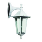WALL LATERN LAMP WHITE EX. BOTTOM 216X305 RAL C3619M