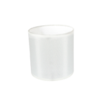 NETTO SHADE FABRIC WHITE WITH BASE FOR E14 Φ15CM X H15CM