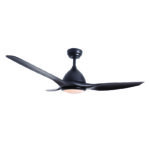 ΑΝΕΜΙΣΤΗΡΑΣ ΟΡΟΦΗΣ ΦΩΣ DIMMABLE Φ132 DC40W 3 ABS ΜΑΥΡΑ ΠΤΕΡΥΓΙΑ ΤΗΛΕΧΕΙΡΙΣΤΗΡΙΟ 2 ΑΝΑΡΤΗΣΕΙΣ 15&25EK