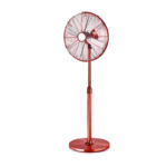 STAND FAN, METALLIC, COPPER COLOR WITH 4 SILVER BLADES, DIAM45, AC 60W