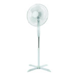 STAND FAN, WHITE WITH 3 WHITE BLADES, DIAM45, AC 55W