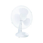 TABLE ROUNDED FAN, WHITE WITH 3 WHITE BLADES, DIAM30, AC 35W