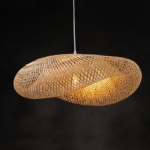 PENDANT LIGHTING 1ΧΕ27 BAMBOO 76x56xΗ22CM SYMI