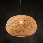 PENDANT LIGHTING 1ΧΕ27 BAMBOO D56xΗ35CM SYMI