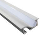 ARPY RECESSED ALUMINUM PROFILE P168U WITH OPAL PC DIFFUSER 2m/pc